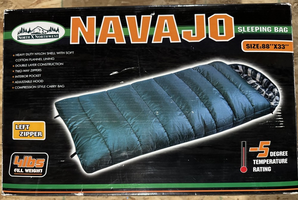 Sleeping Bag -5 degree rated - New