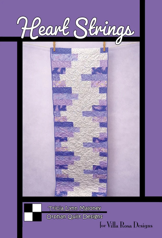 Heart Strings Table Runner Pattern