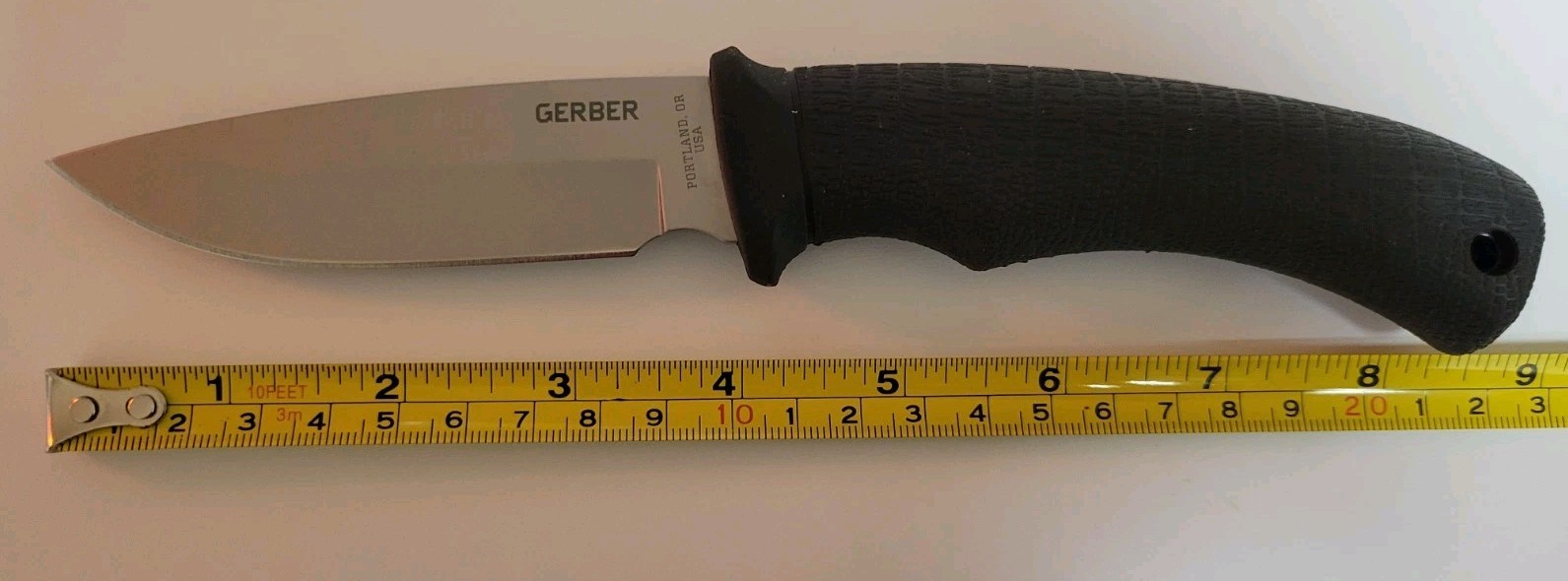 Gerber Gator FIXED BLADE Drop Point Fine Edge w Sheath 06904N BRAND NEW MADE USA