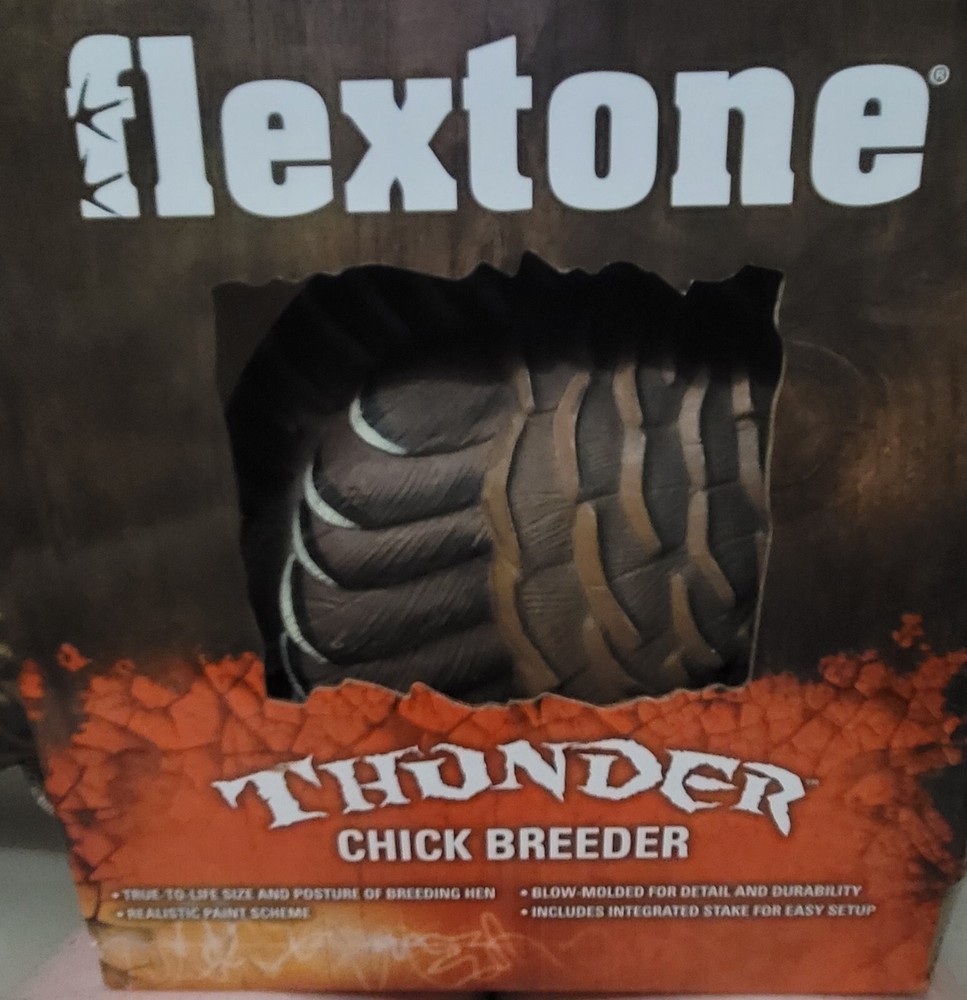Flextone Thunder Chick Breeder Turkey Decoy Hen Turkey Hunting