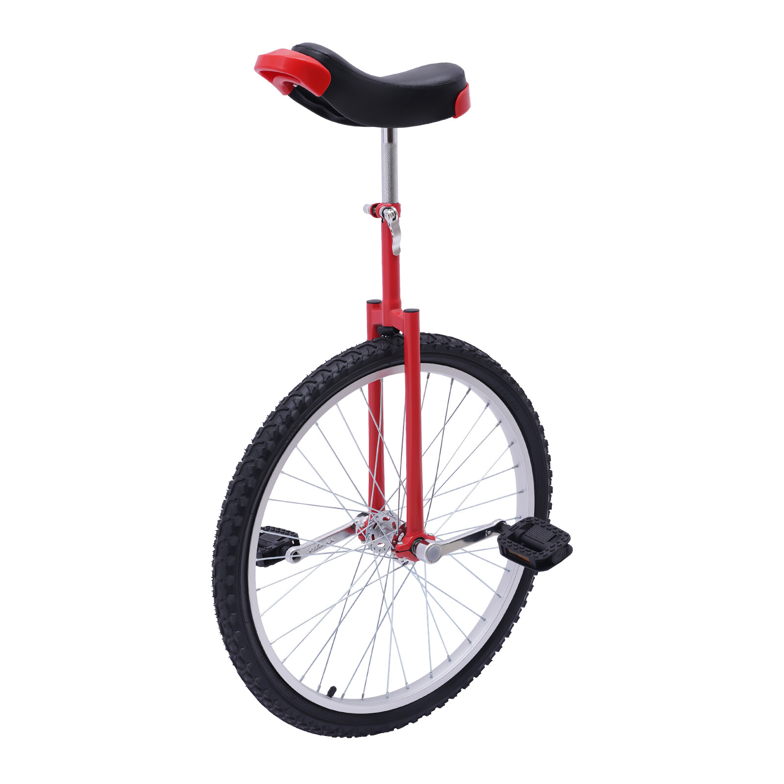 24inch Unicycle with Thickened steel pipe adjustable seat Sports Wheel Unicycle