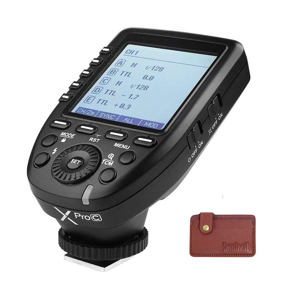XPro TTL Wireless Trigger,1/8000s High-Speed-Sync,5 Dedicated Group Bottons a...