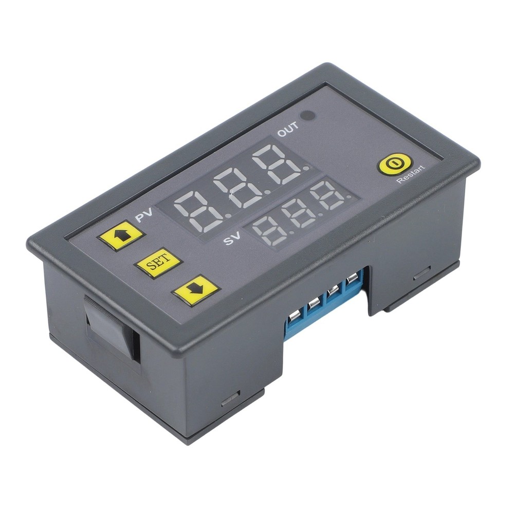 220V Digital Cycle Timer with Flexible Delay Functions and LED Display