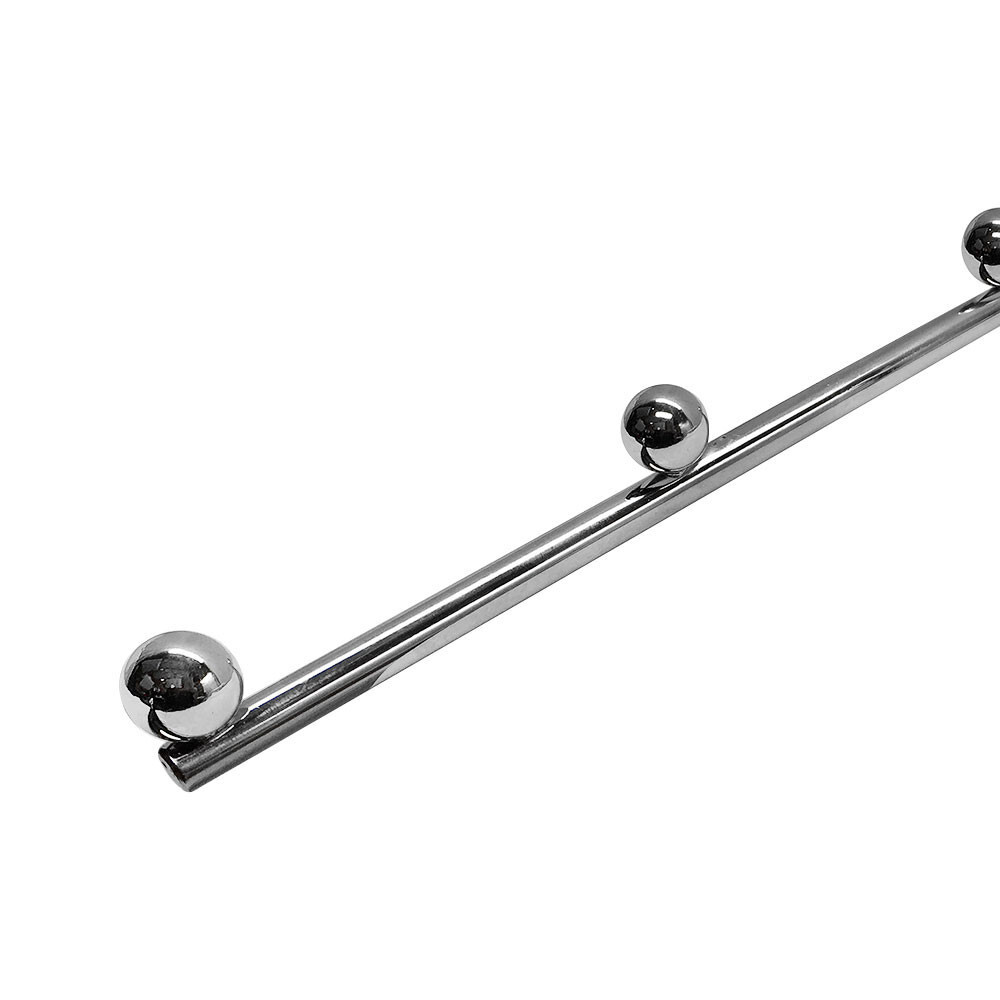 Chrome Pegboard 5-Hook , 6-Ball Waterfall Bracket Fixture Display Hook