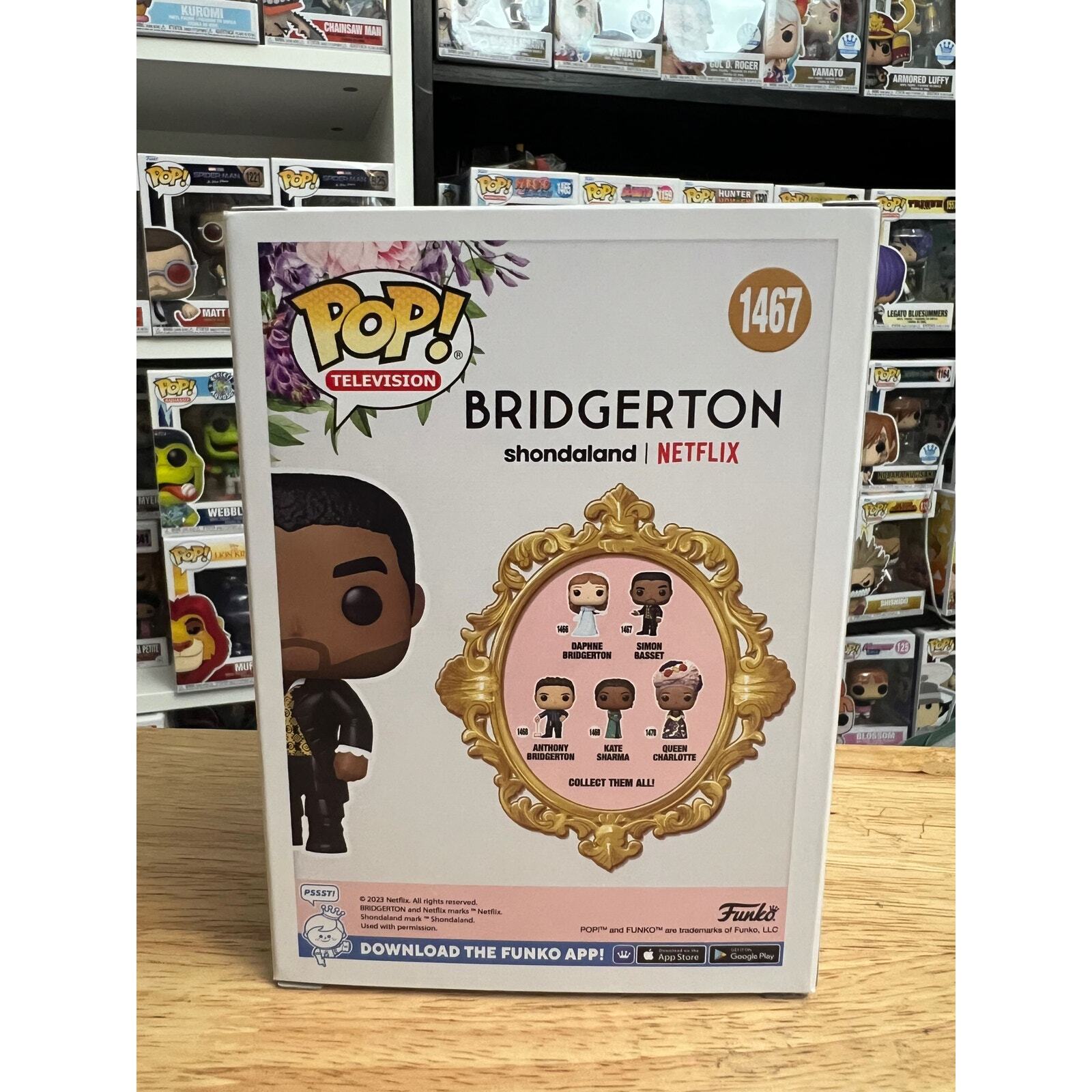Simon Basset Bridgerton Funko Pop #1467 Television Shondaland Netflix Page