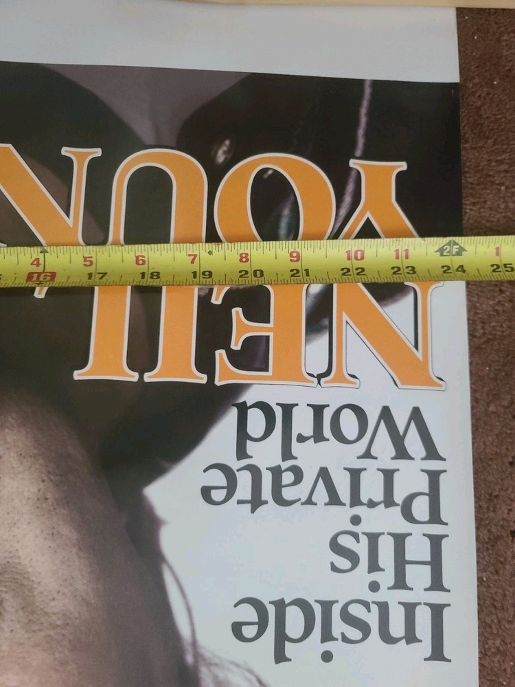 Neil Young Rolling Stone 24 x 36 Poster January 2006