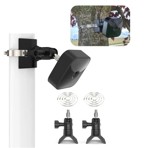 2 Pack Outdoor Camera Pole Mount for Blink 4th Gen/3rd Gen, XT2, Mini & More