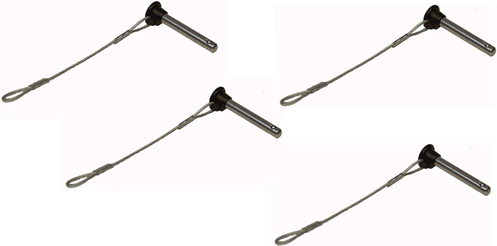 Four Stainless Bimini Top 3/16" Pull Pins