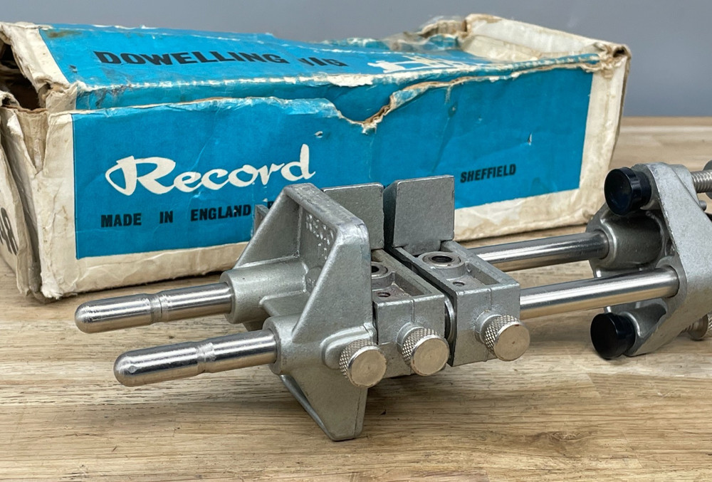 Record 148 Dowelling Jig & Box Woodworking Tool