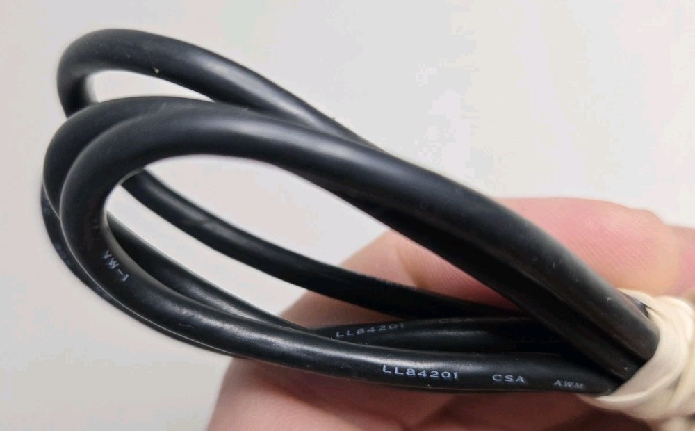 Copartner E119932 LL84201 Parallel Port Single Female End Black Computer Cable