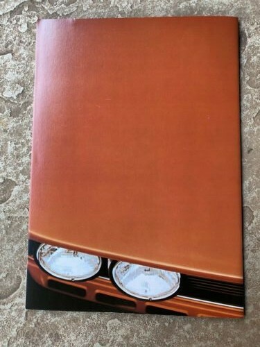 1978 BMW 528i Original Sales Brochure