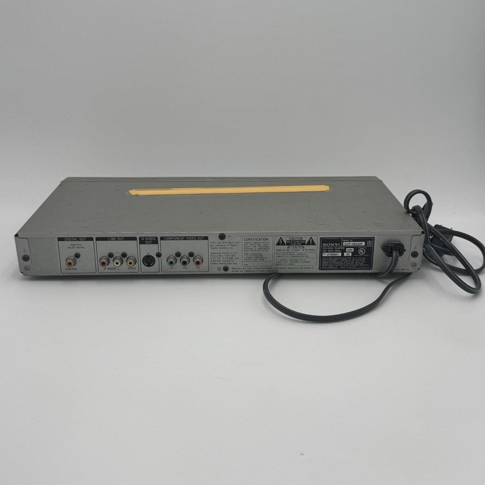 Sony DVP-NS425P DVD Player