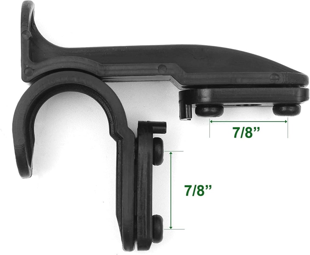 Mailbox Latch Replacement Kit: Easy Clip-On Black Latch for Standard Mailboxes