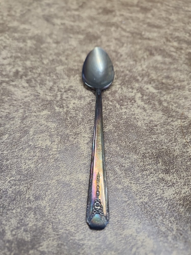 1940 Oneida Community Silver Plate Milady Pattern Teaspoon