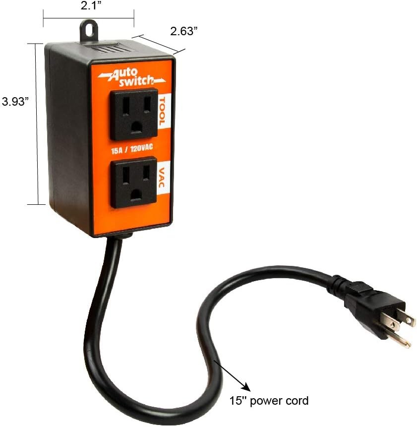 Automatic Vacuum Switch Power Tool On Off Control