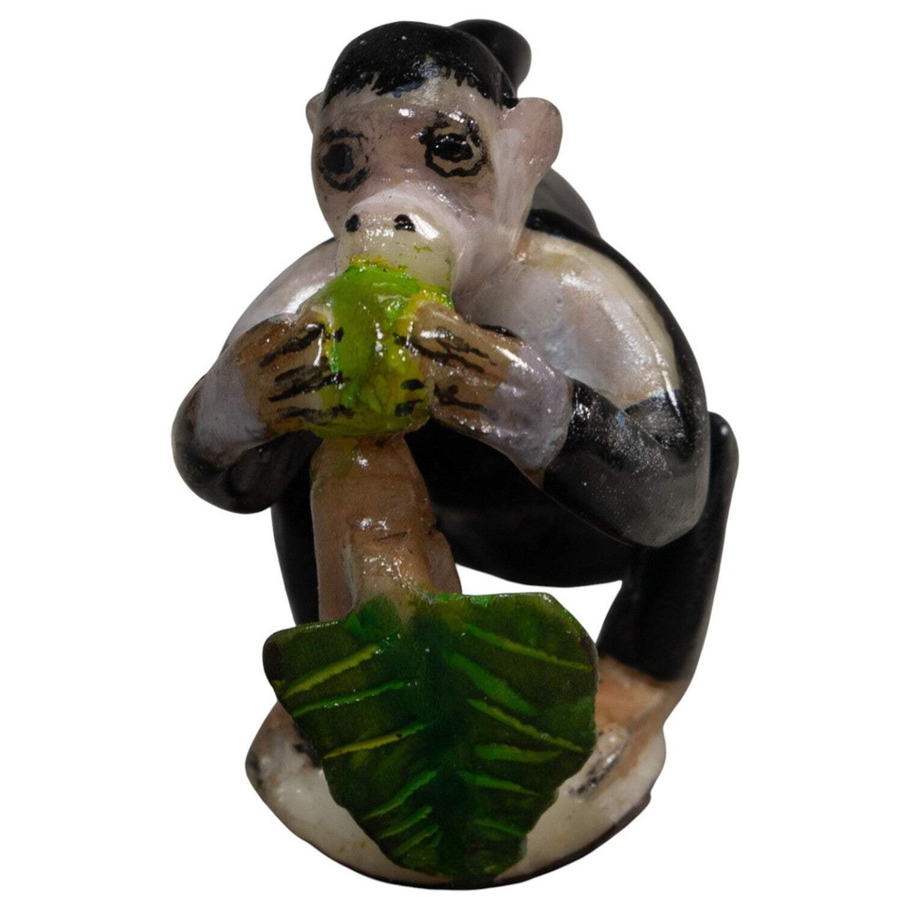 White Face Monkey Tagua Carving