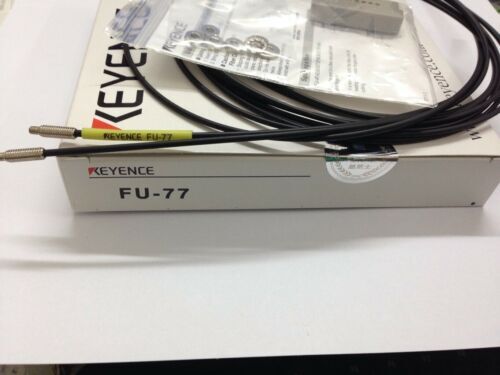 KEYENCE FU-77 Fiber Optic Sensor New
