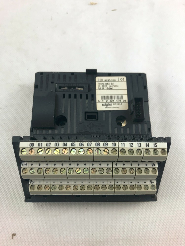 Entrelec Schiele Profibus-DP 8DI 8DO Systron RIO Bus module