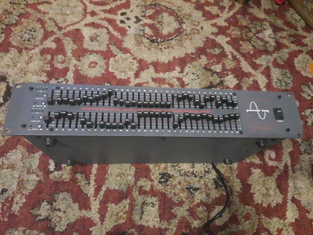 Power Req Professional Dual One Third Octive Equalizer Q-231 **Read