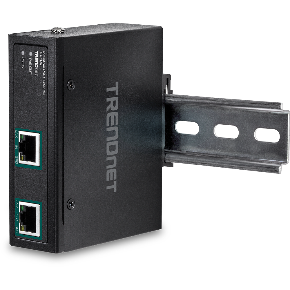 TRENDnet TI-E100 Industrial Gigabit PoE+ Extender