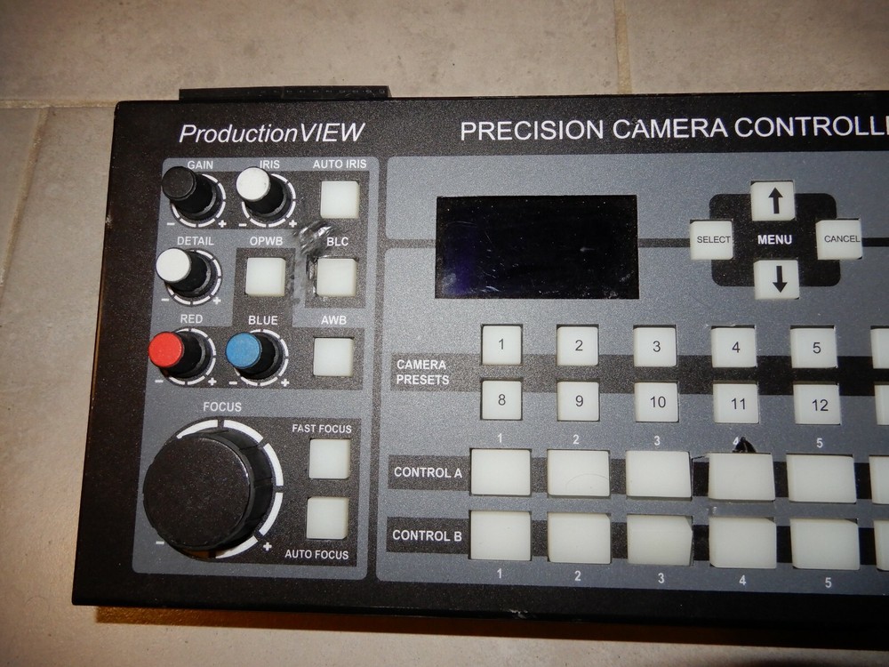 Vaddio ProductionVIEW Precision Camera Controller 999-5700-000 Bent Joystick