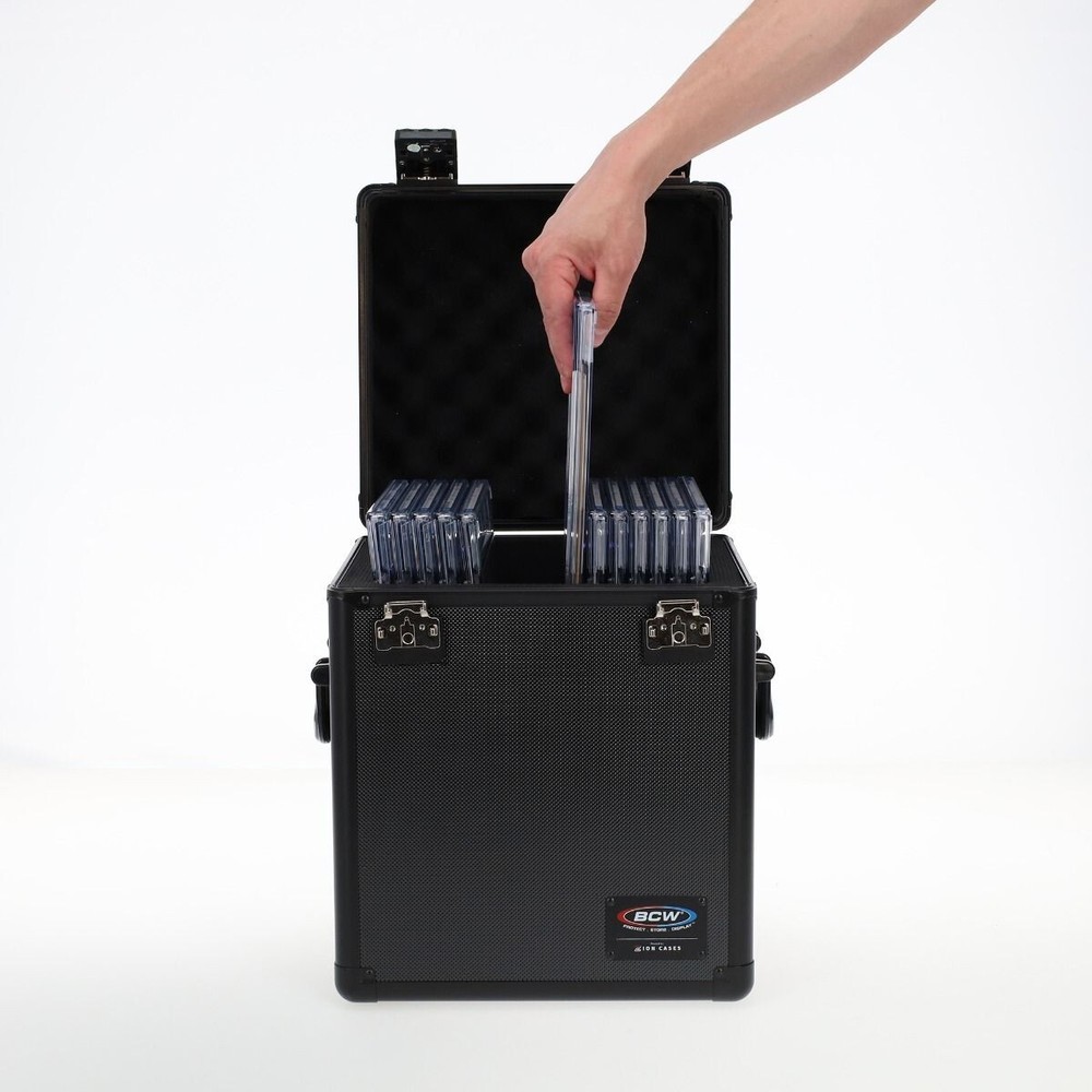 BCW Graded Locking Comic Case ~ Large Locking Storage Container ~ Holds 15 Slabs