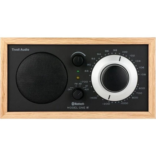Tivoli Audio Model One Bluetooth AM/FM Radio (Oak/Black) new open box
