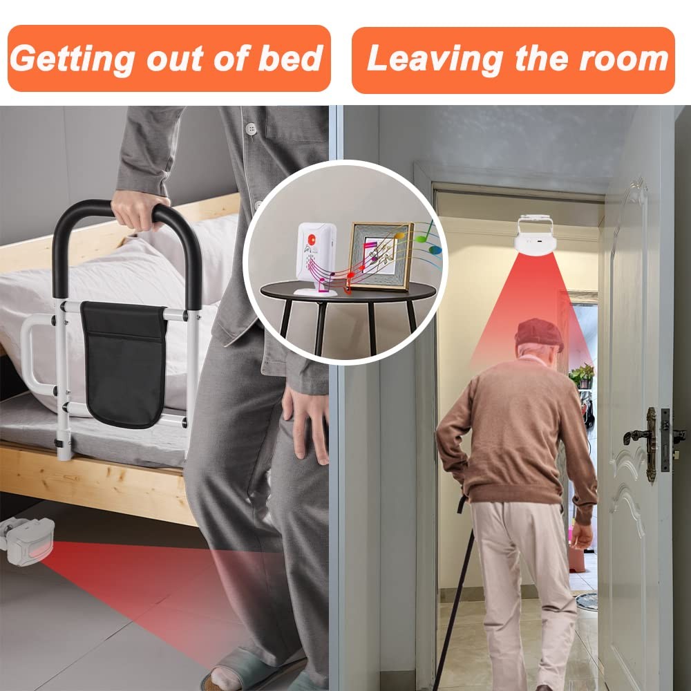 Upgraded Version Bed Sensor Alarm and Fall Prevention for Elderly/Dementia an...