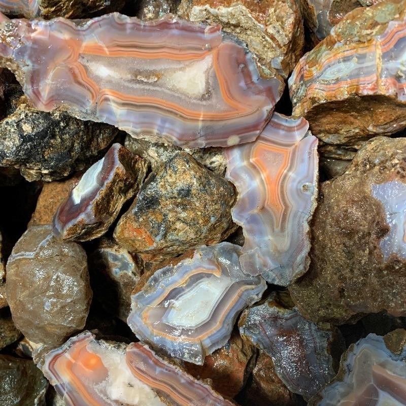 1970s Malawi Classic Agate (Price per pound)