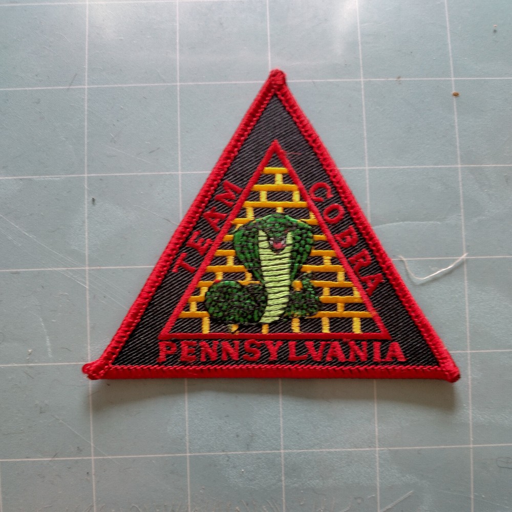 Team Cobra PA Team Patch size 3x3