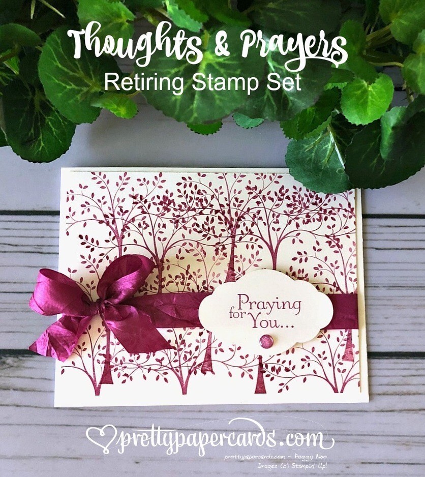 Stampin' Up! THOUGHTS & PRAYERS 2 Case Set - Perfect Sentiments #414