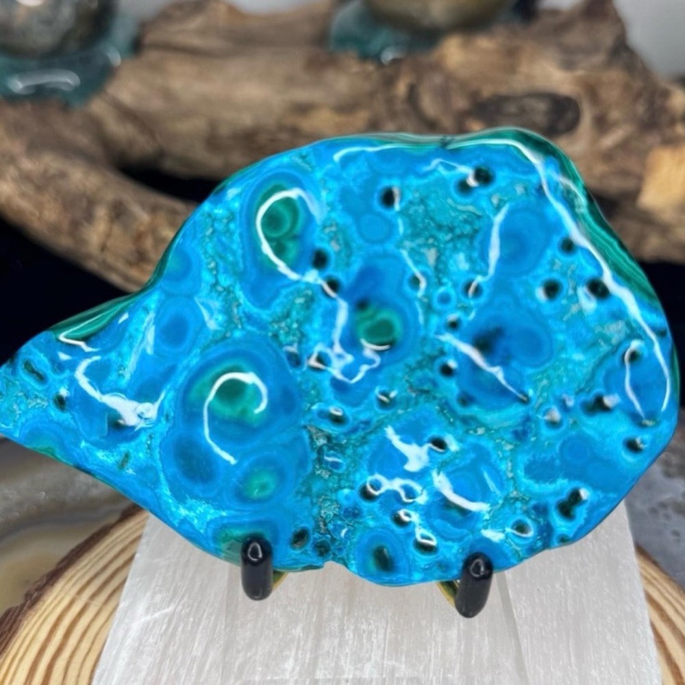 Chrysocolla & Malachite-Collectors Quality