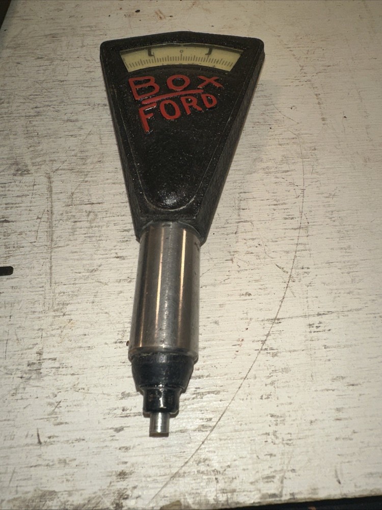 Vintage Denford Machine Tools Box Ford Comparator Gage Machining Tool
