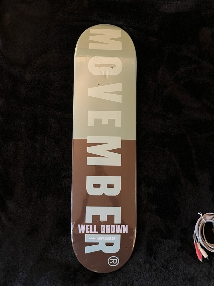 2019 Movember Skateboard Deck Prize Collectible