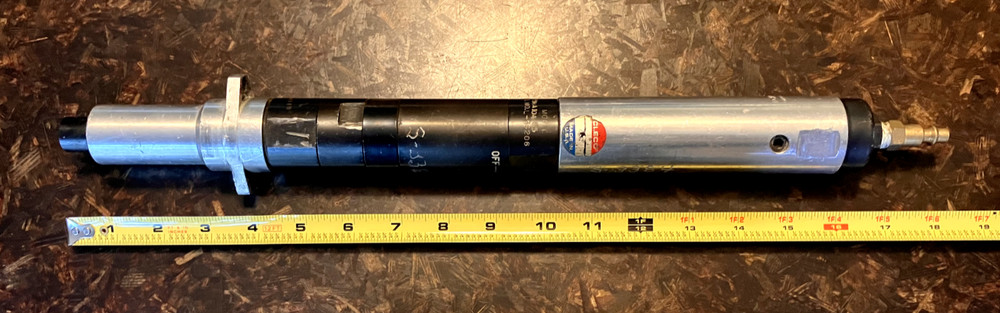 Cleco 35 Series , Pneumatic Inline Fixtured Nutrunner Model 35MA104 R5