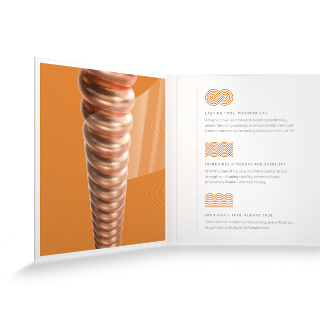 D'Addario XSM1140 Mandolin Strings Phosphor Bronze,  Medium 11-40