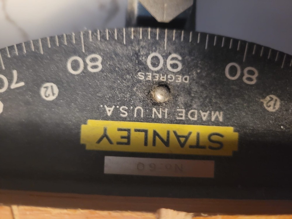 Vintage STANLEY No. 60 Miter Saw