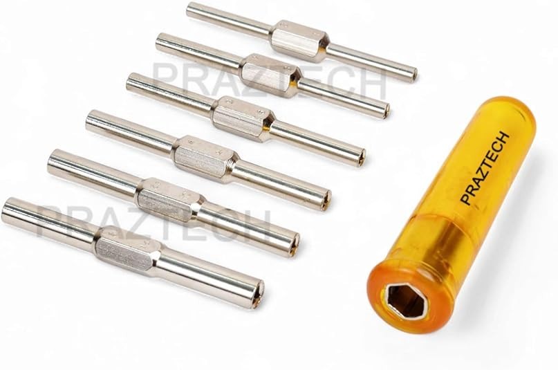 Clock Mainspring Let-Down Key Tool Kit 12 Arbor Sizes Clock Winding watchmaker