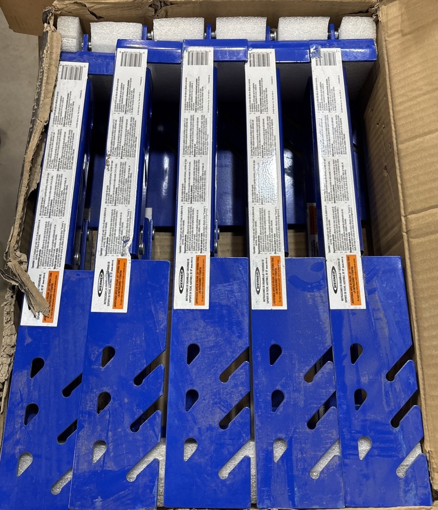 WERNER ARB10-10 ADJUSTABLE ROOF BRACKET, STORAGE MATERIAL WHILE WORKING 10 Pack