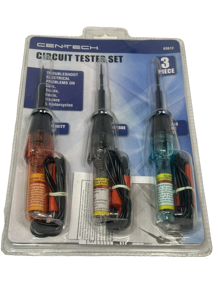 centech circuit tester set 3 pack