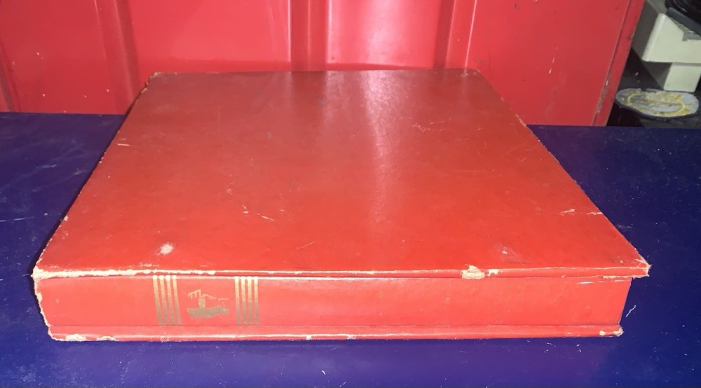 Antique 12 Page 10 Inch Record Case