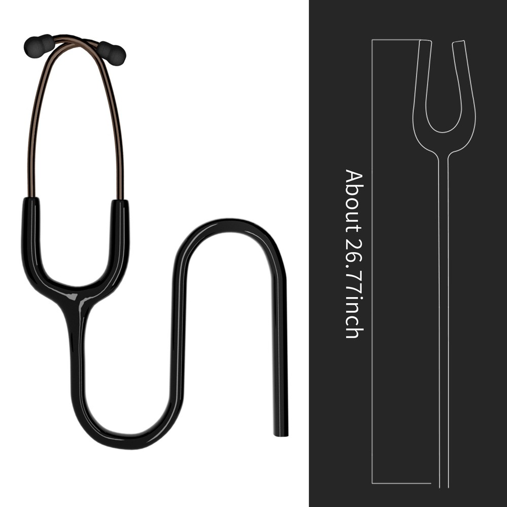 Classic Single Head Stethoscope for Nurses Doctors Soft Eartips Medical Supplies