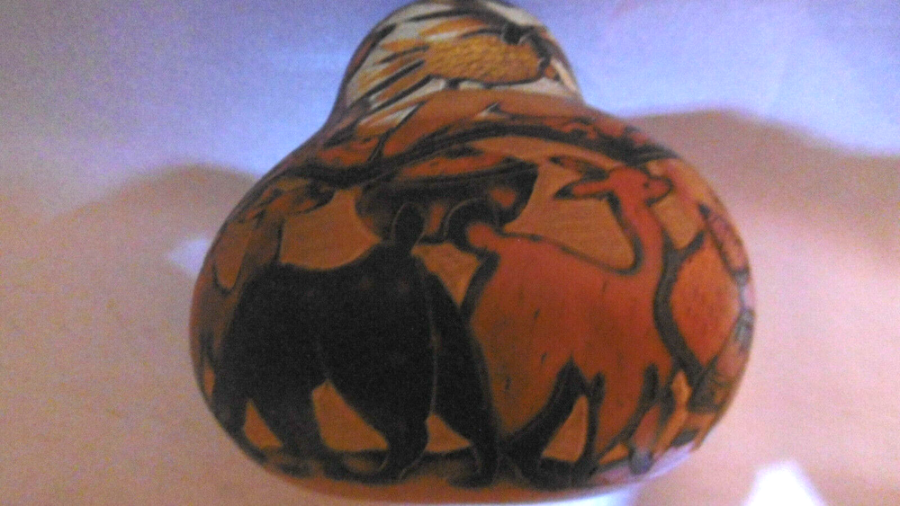Citrullus Colocynthis Carved