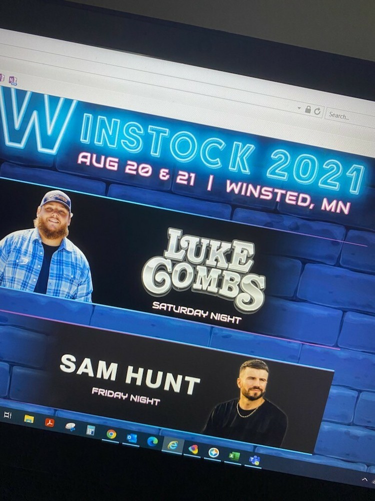 Winstock Camping and 4 Admission tickets