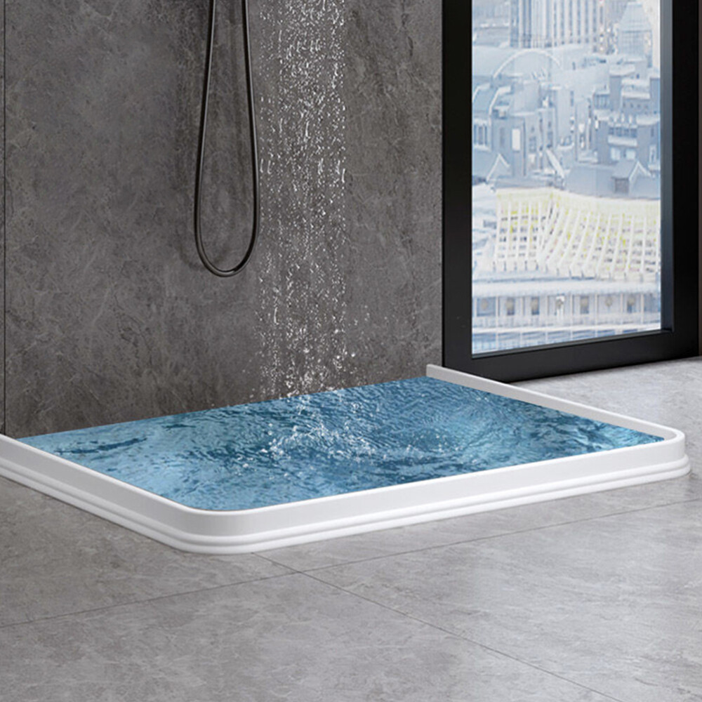 Silicone Water Retaining Strip Barrier Bathroom Door Blocking