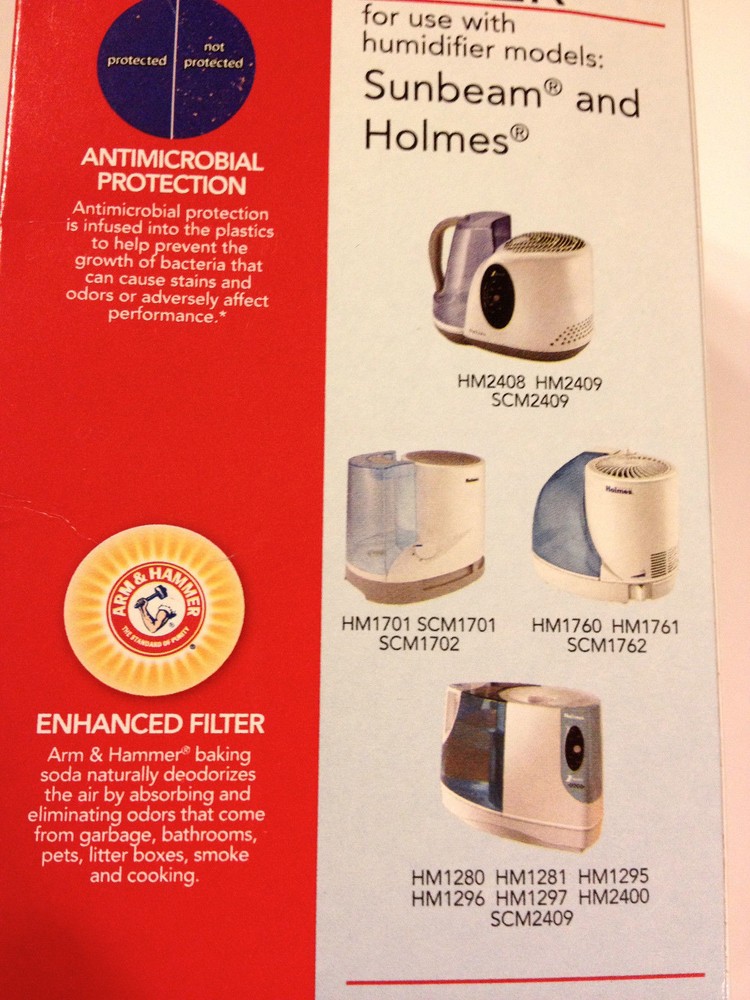 NIB~SUNBEAM & HOLMES HUMIDIFIER FILTER -ship free