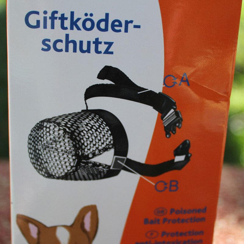 Dog Muzzle Anti Stop Bite Barking Chewing Mesh Mask Training Pet Small Large US