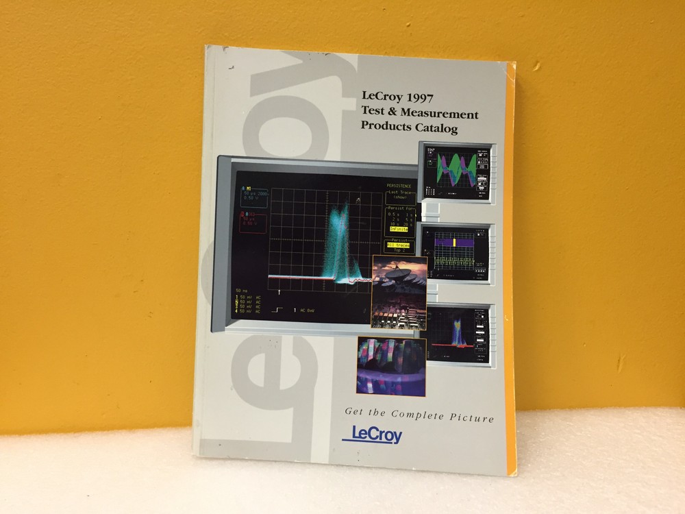 LeCroy 1997 Test + Measurement Products Catalog
