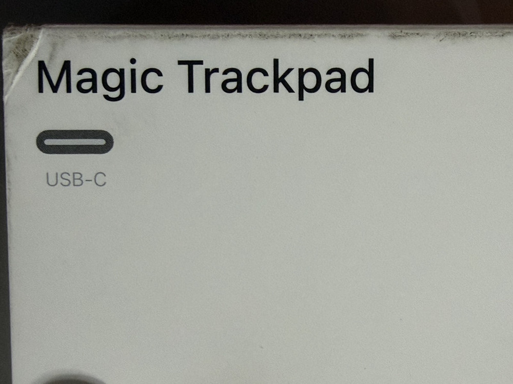 NEW Apple Magic Trackpad Multi-Touch Surface (USB-C) - Wireless - White A3120