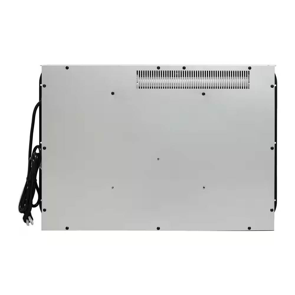 26 In. Ventless Electric Fireplace Insert with Log Set & Realistic Flame, Remote